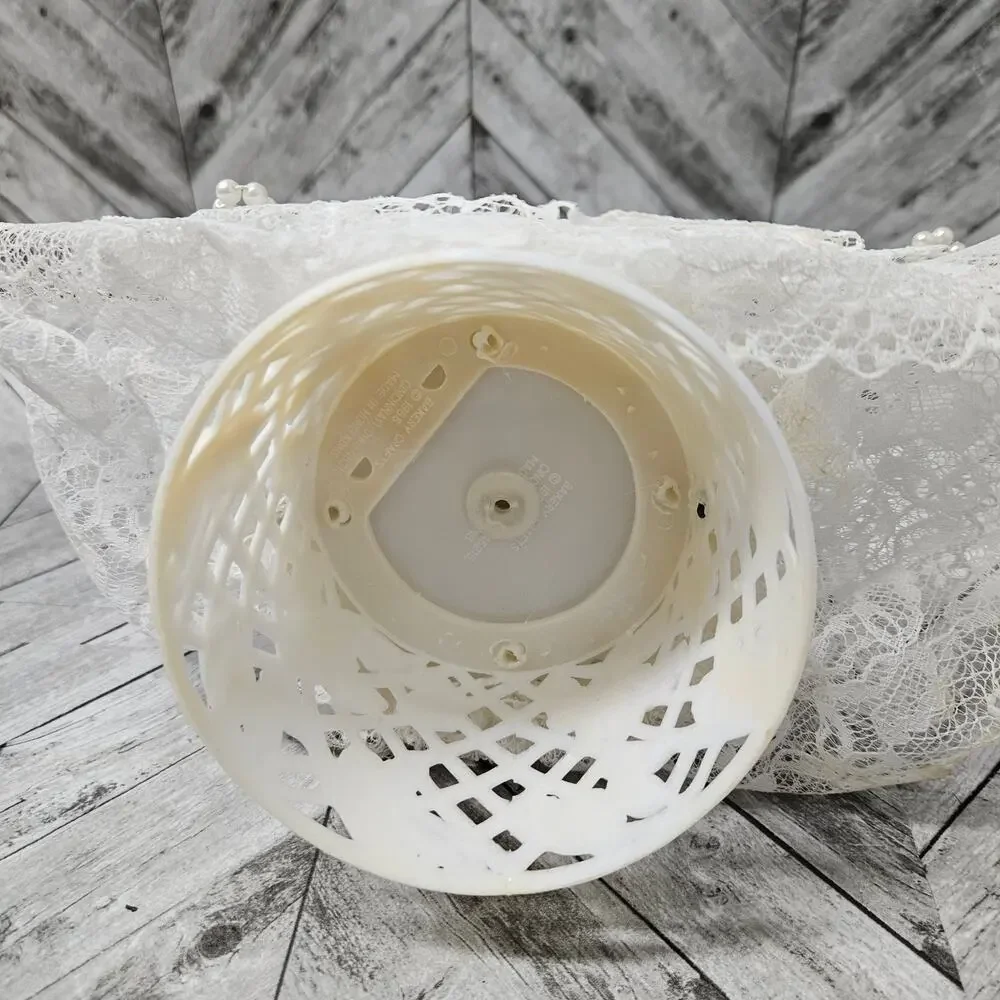 Vintage Wedding Cake Top Bakery Crafts Hallmark 80s 1986 Bride Groom